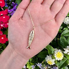 Brent Neale Medium  Fish Pendant - SPECIAL ORDER