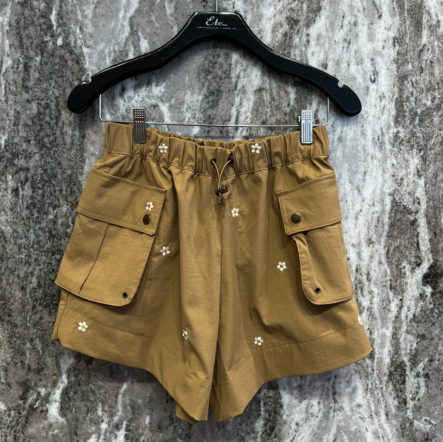 The Great Outdoors Embroidered Cargo Short