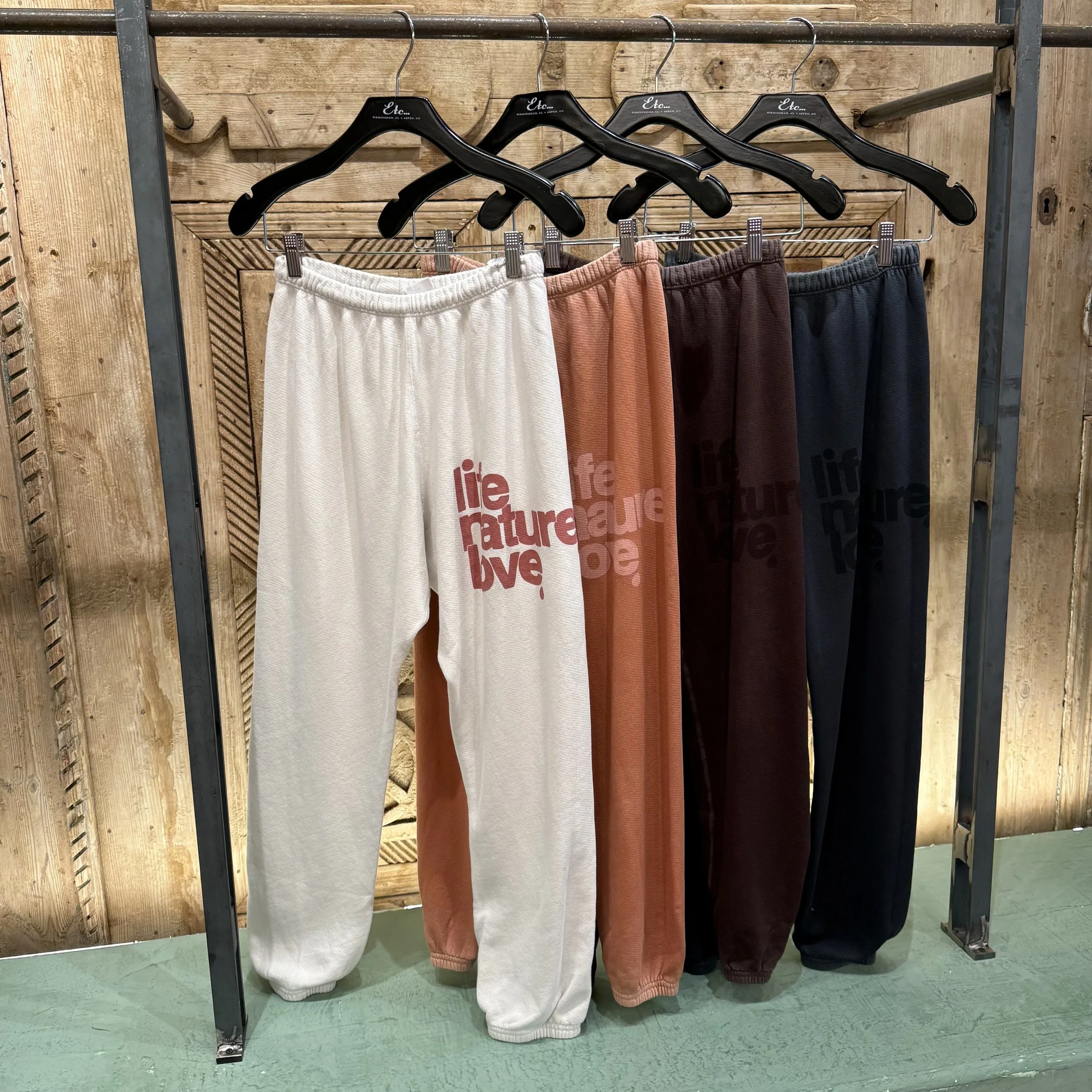 Freecity LNL LIFE NATURE LOVE Superyumm Supervintage Sweatpants (MORE COLORS AVAILABLE…)