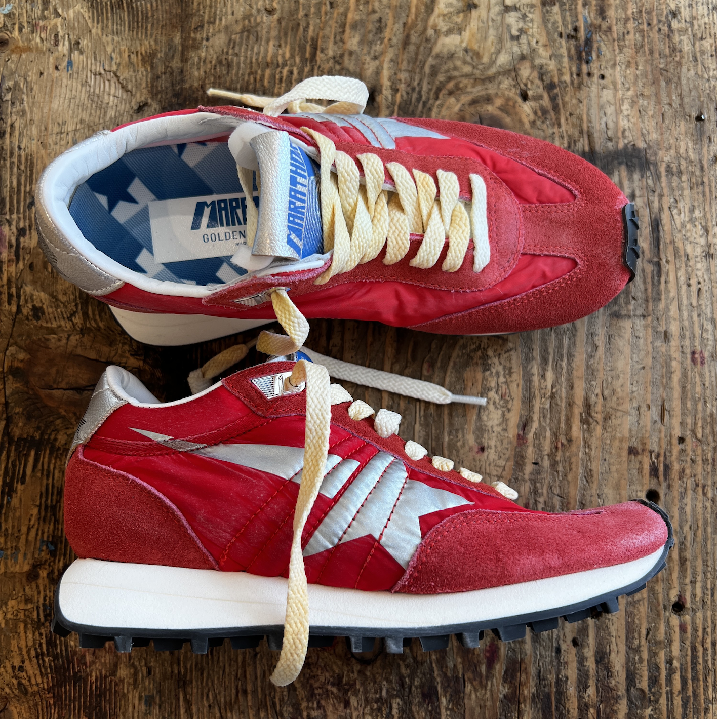 Golden Goose Marathon Nylon Upper Suede Toe GG379