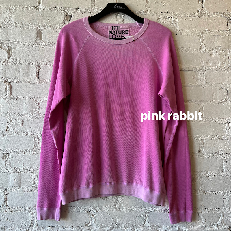 FreeCity Rabbit Raglan in Pink Rabbit