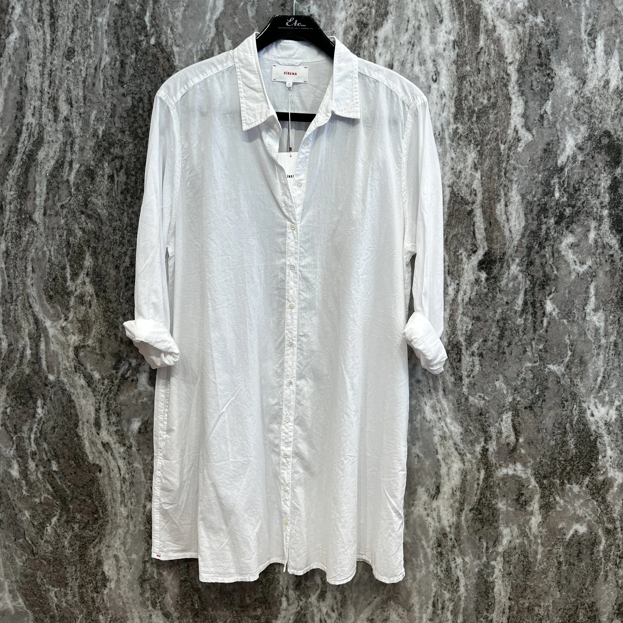 Xirena Bobby Dress - White & Ash