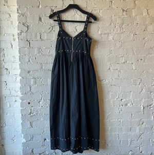 The Great Reyes Studded Dress in Black  Etc...