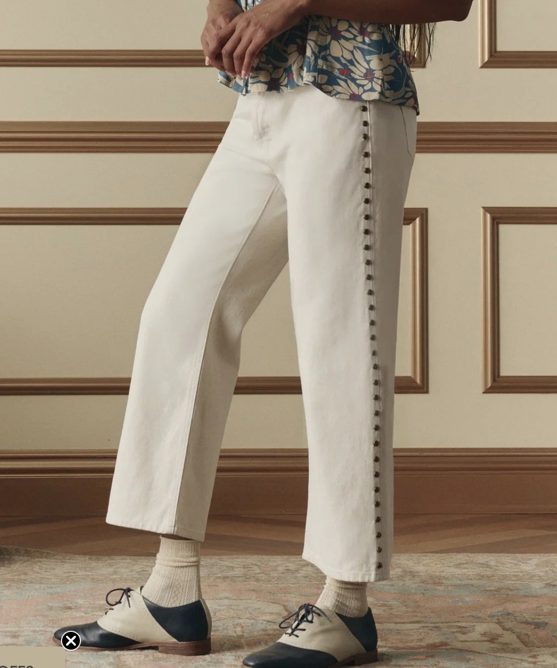 The Great Studded Wayne Jean in Natural