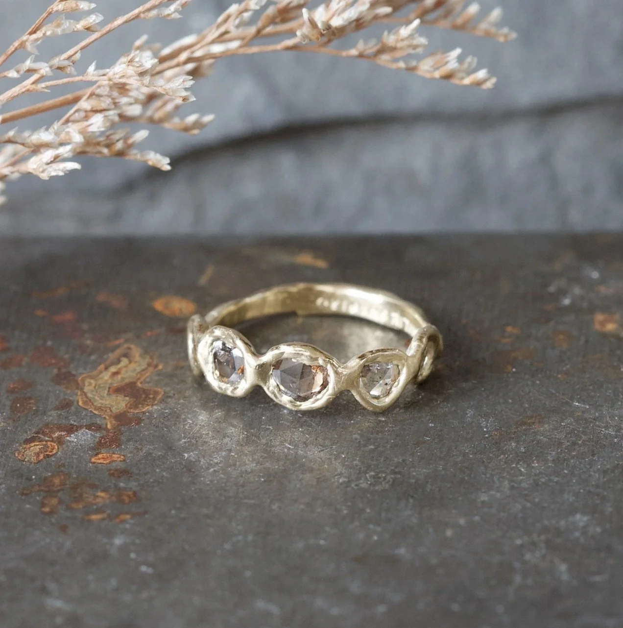 Emilie Shapiro 14K Yellow Gold Mirage Path Ring