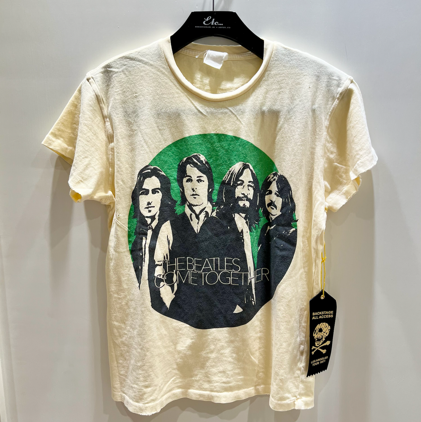 Madeworn Beatles Come Together Crew Tee