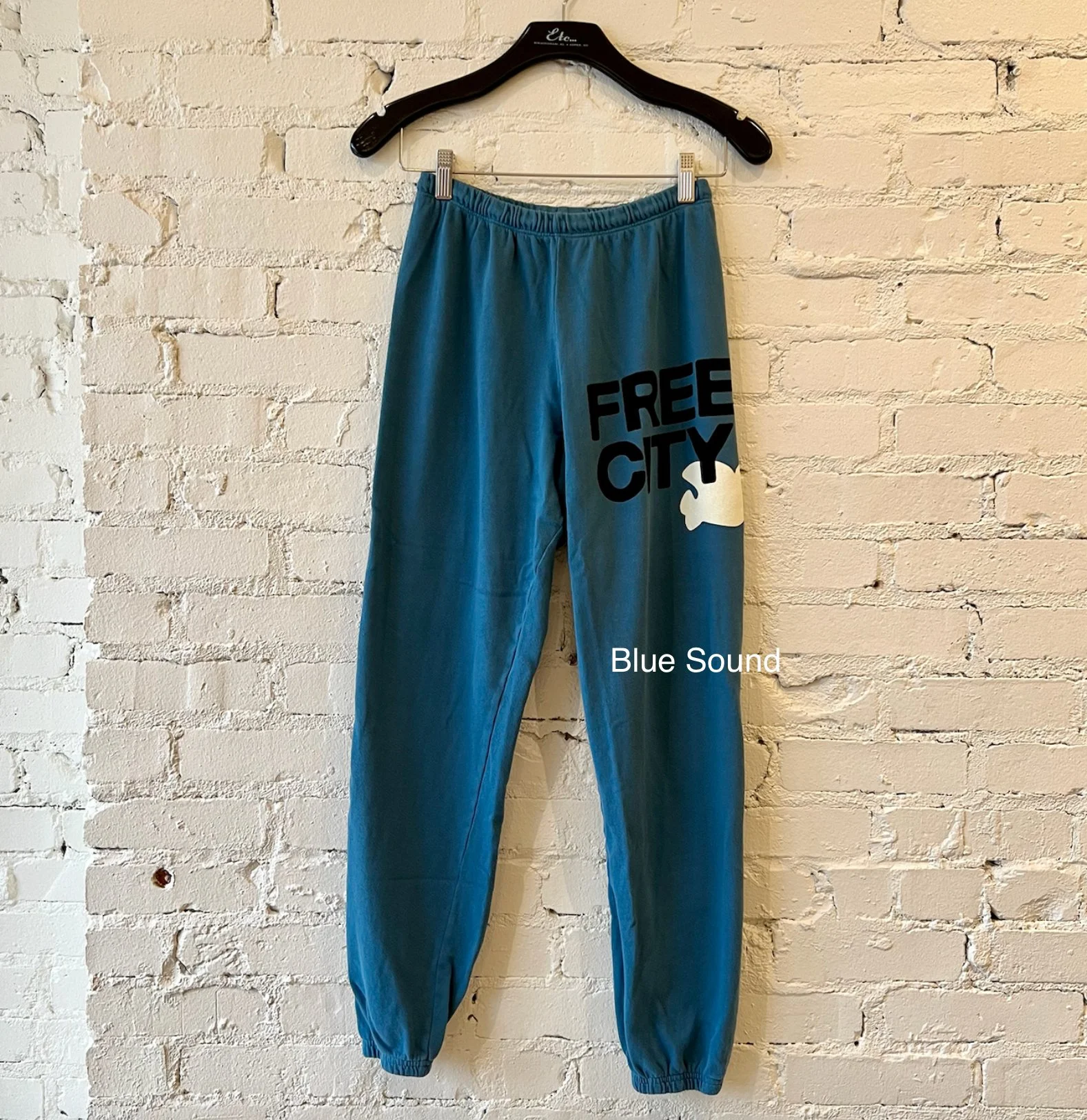 Freecity Large Classic Sweatpant in Blue Sound