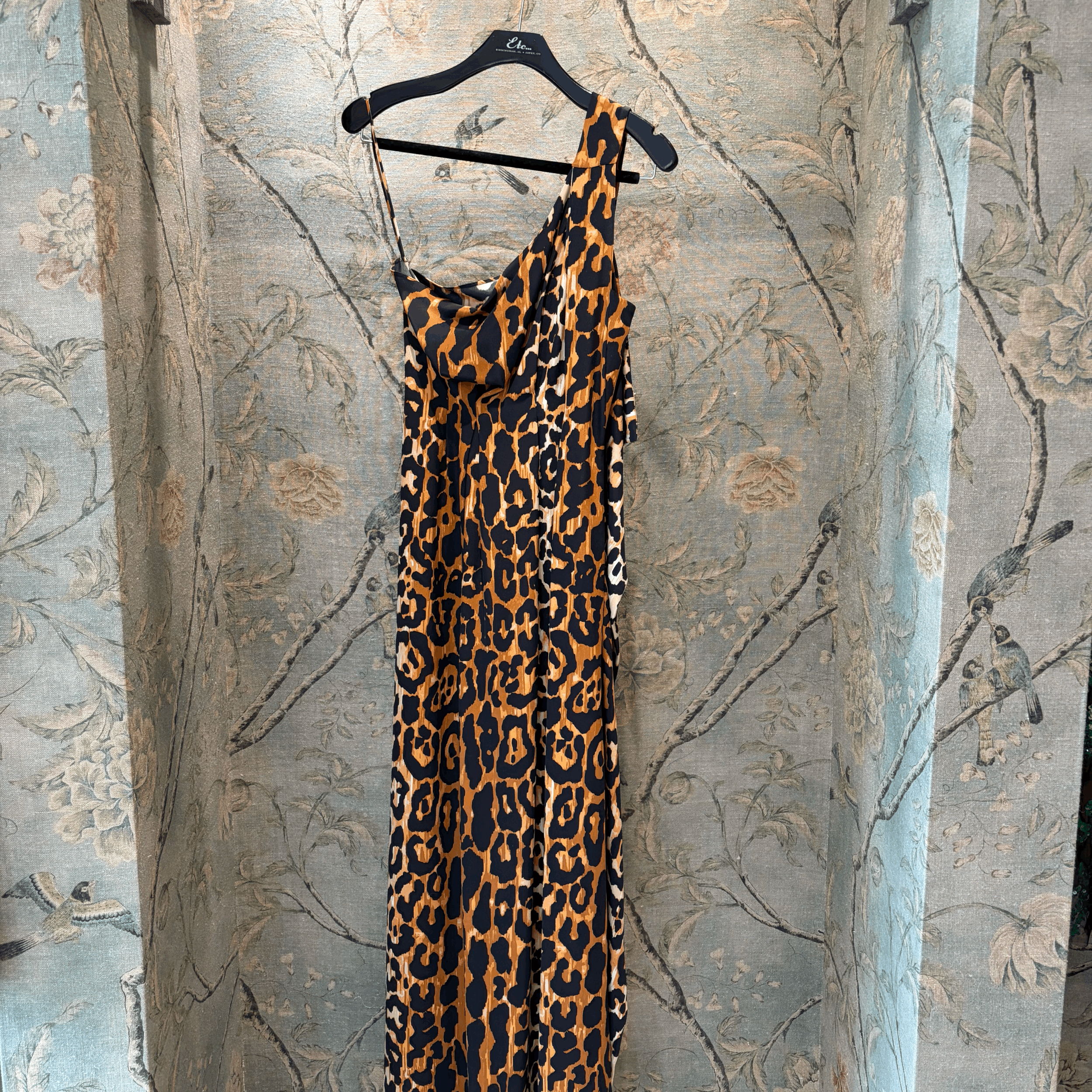 Libertine Leopardo One Shoulder Gown