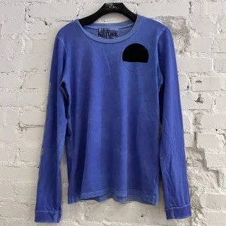 FreeCity Sign LongSleeve Tshirt in Purple Juice SIZE XL ONLY