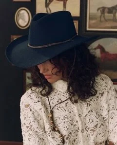 Stetson & The Great. Ridge Hat in Navy