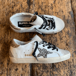 Golden  Superstar’ sneakers Golden Goose - Super-Star Yellow & White Low Top Sneaker