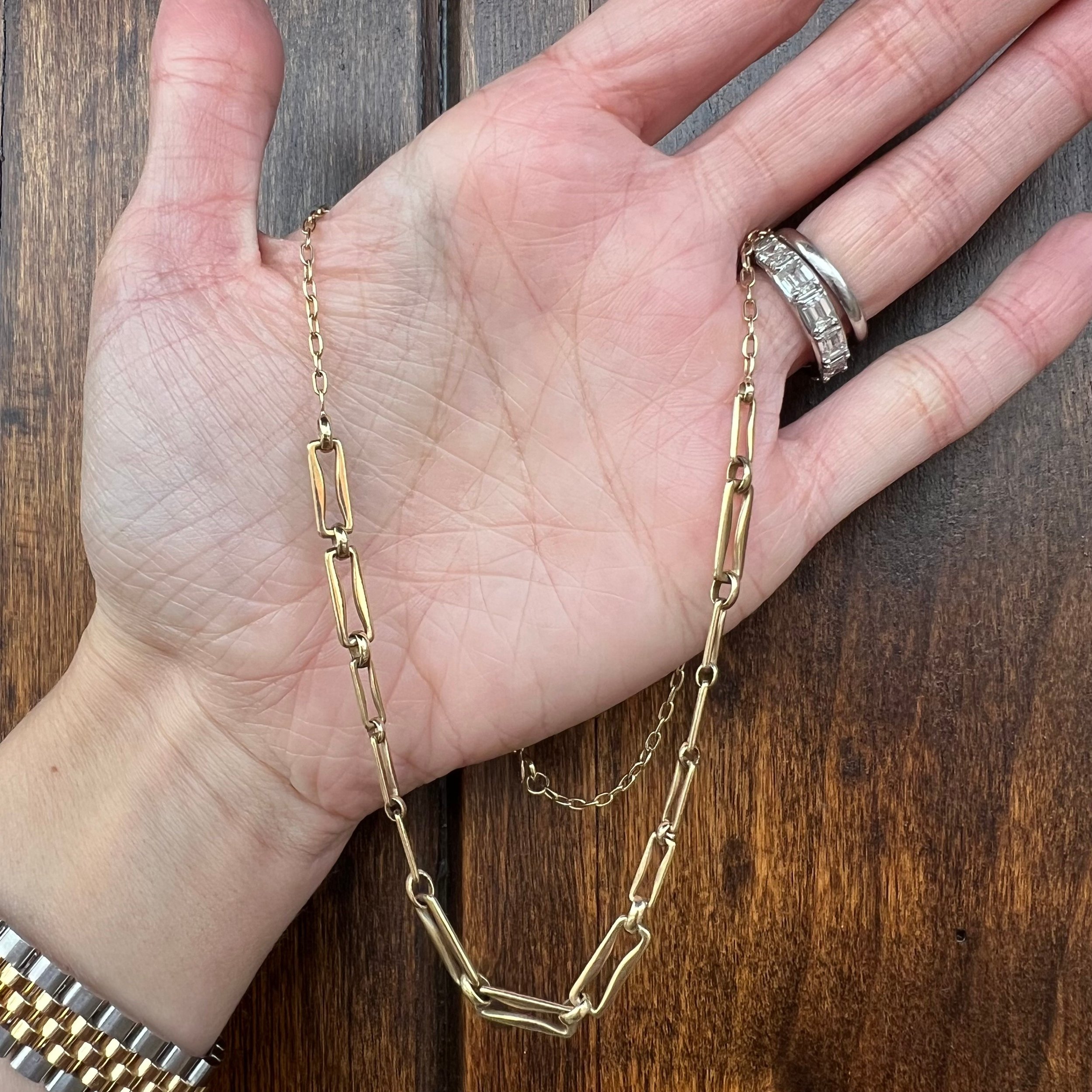 Yannis Sergakis Mixed Half Chain Necklace