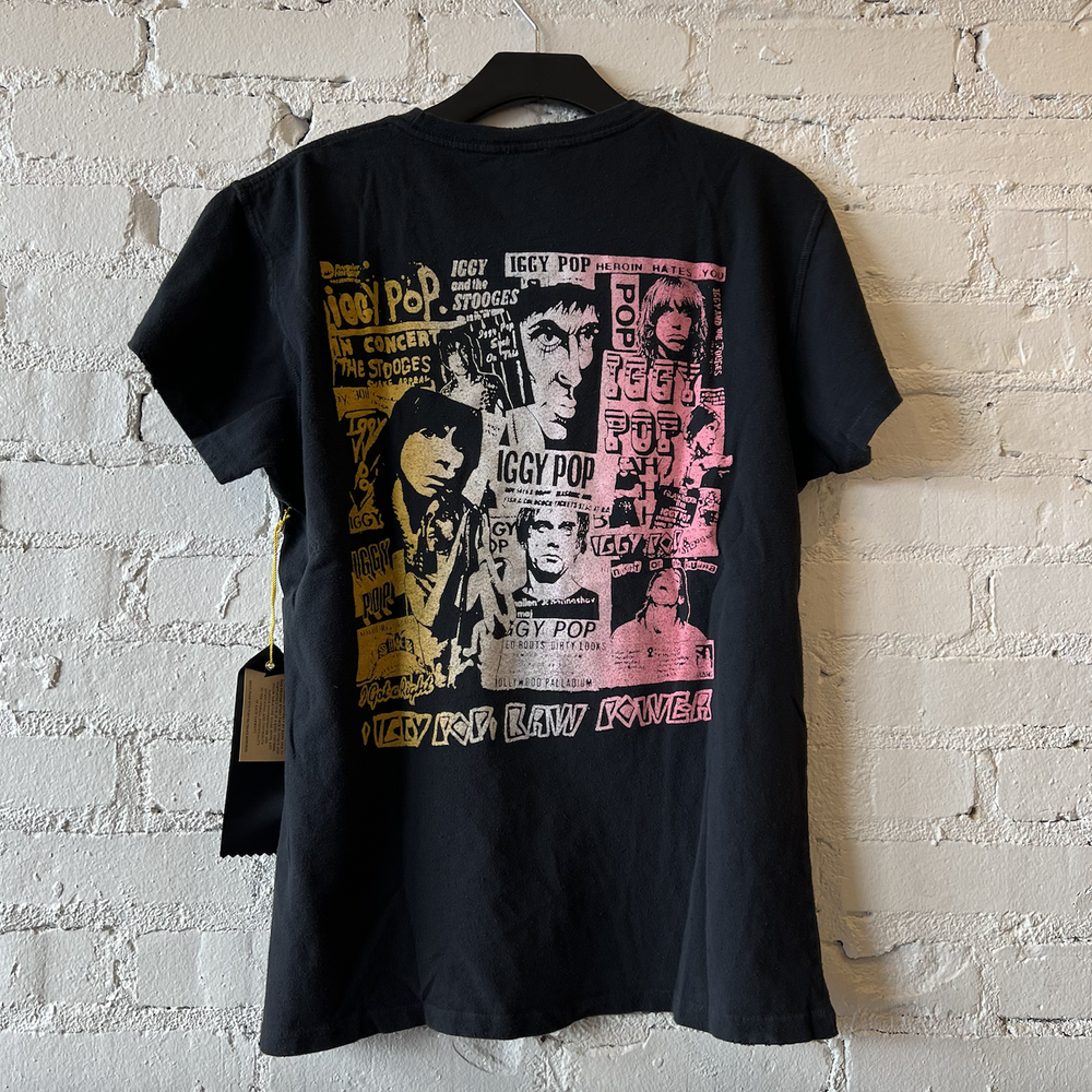 Madeworn Iggy Pop Raw Power Crew Tee in Coal — Etc