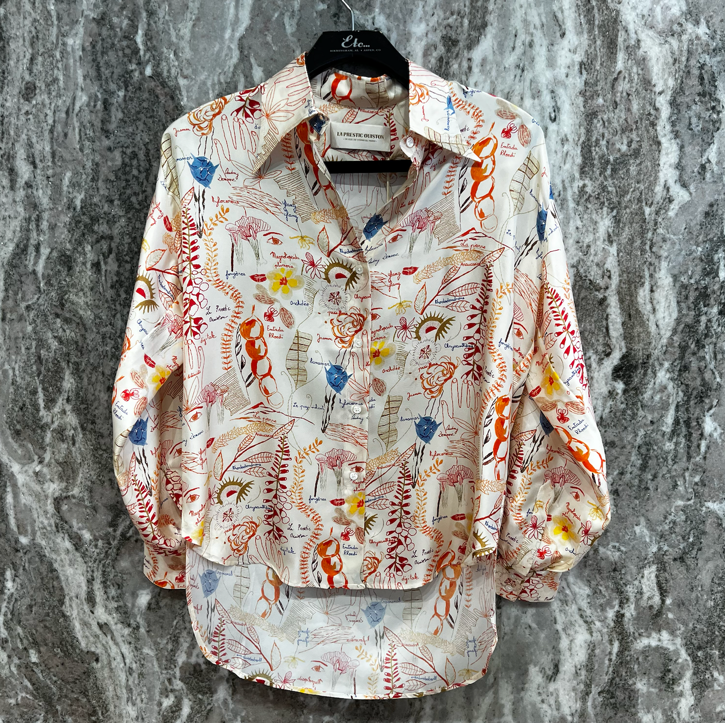 La Prestic Ouiston Brooks Shirt in Botanistes