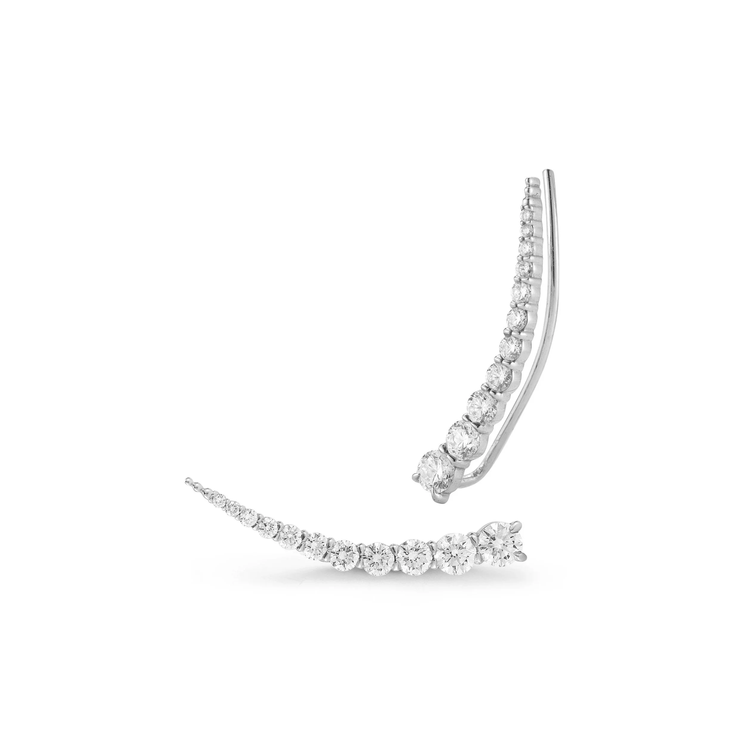Jade Trau 18K Large Luna Ear Climber (SOLD AS SINGLE)