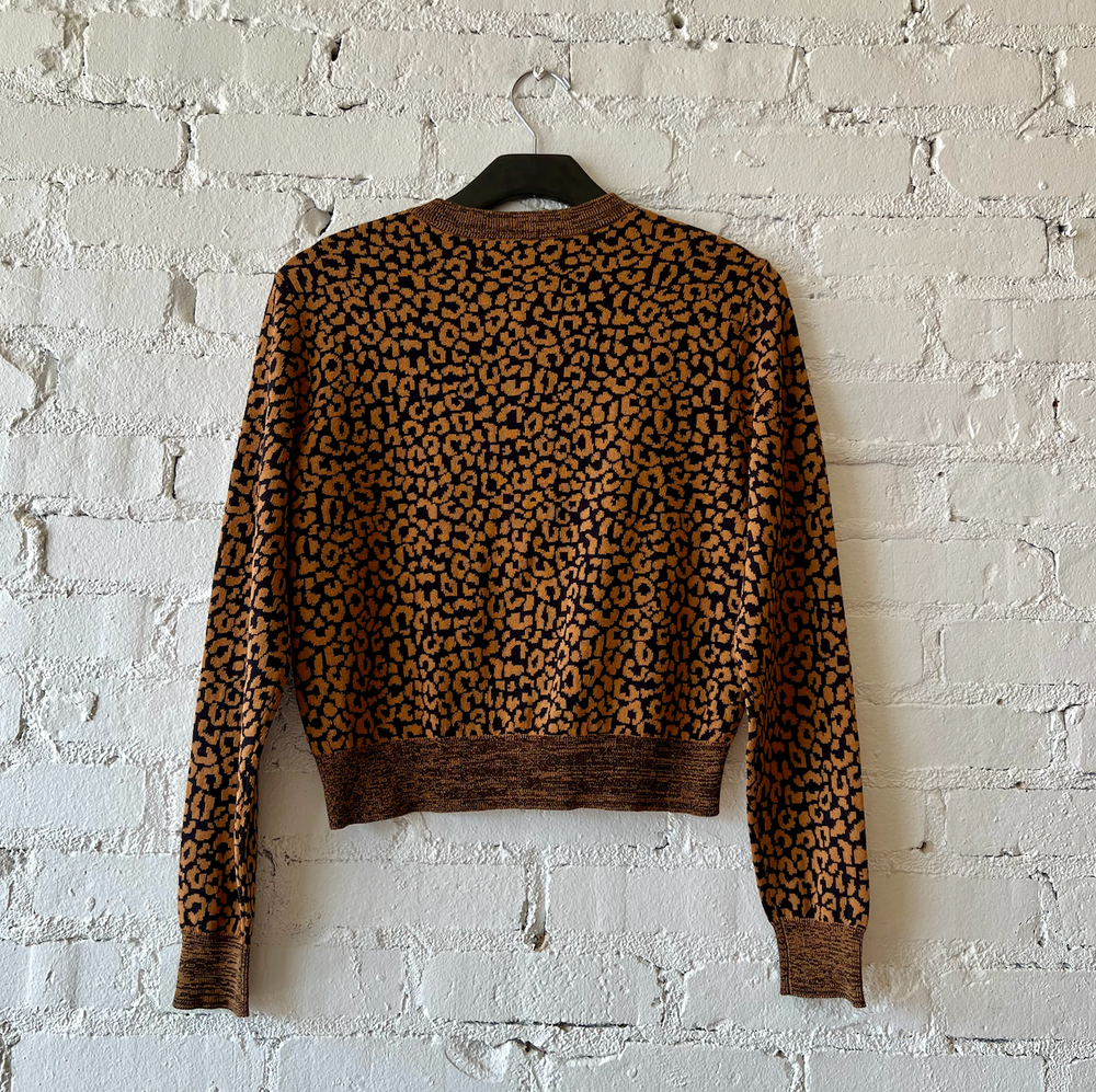 The Great Tea Time Cardigan in Leopard — Etc