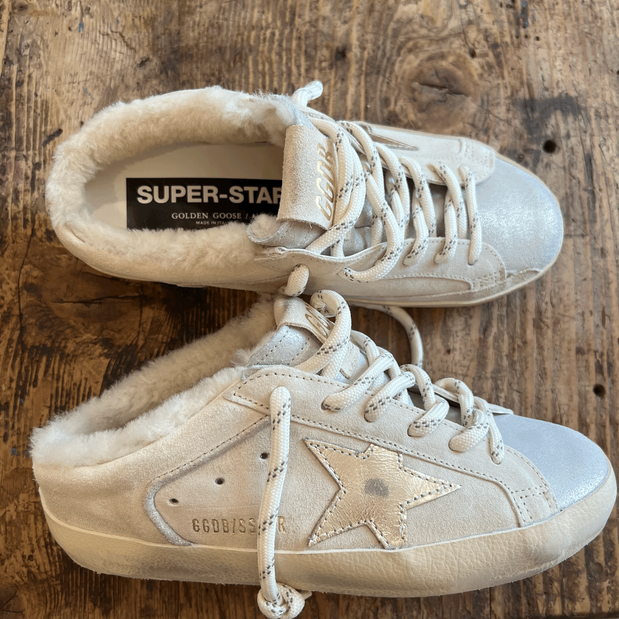 Golden Goose Sabot with Shearling Lining GG351