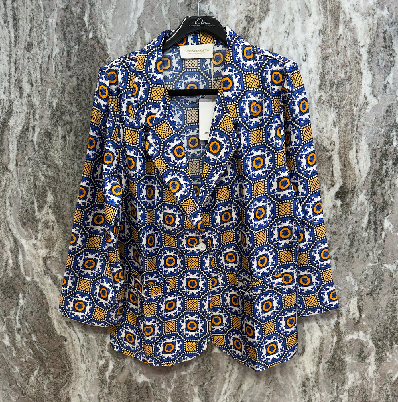 La Prestic Elichou Jacket in Géant Bleu