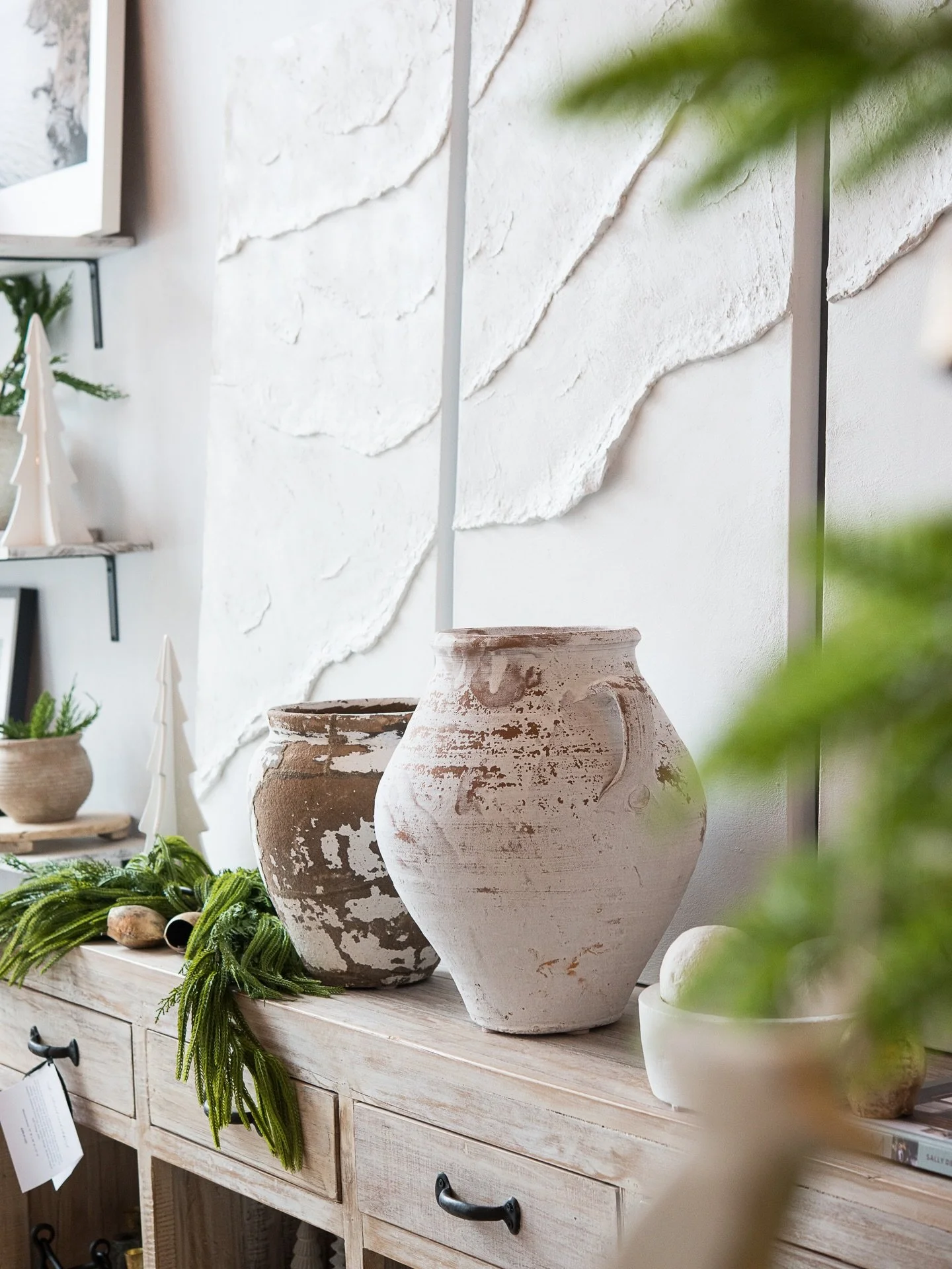 hello december. 🌲

kicking off a new month, the last of 2025 [how did that happen?!], with a feature of a few of our latest vintage pottery arrivals, each as texture clad + stunning as the last. i can&rsquo;t pick a favourite. 

now available in sto