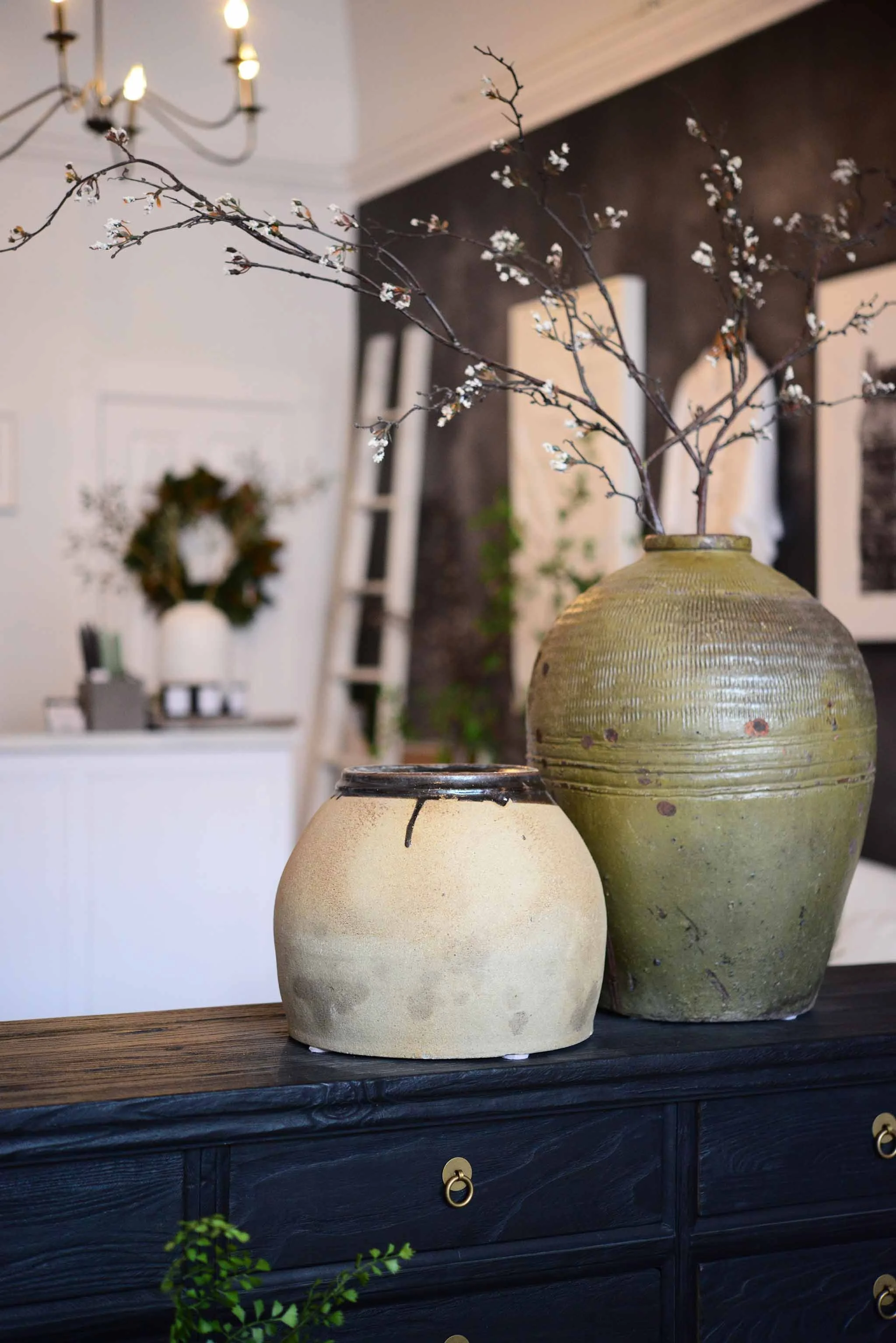 'dion' vintage belly pot