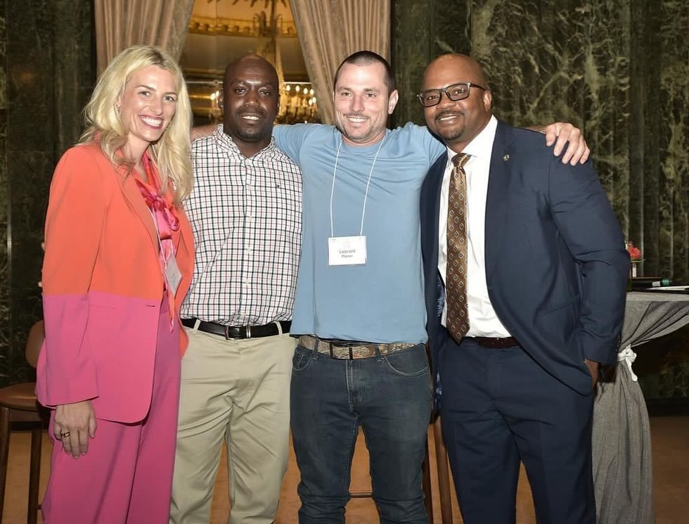 How lucky was I to get to share a stage with 3 men who were sentenced to DIE IN PRISON as CHILDREN last week?! 

Benard, Leonard, and Wendell were all told as children that they deserved to never leave the Illinois Department of Corrections in anythi