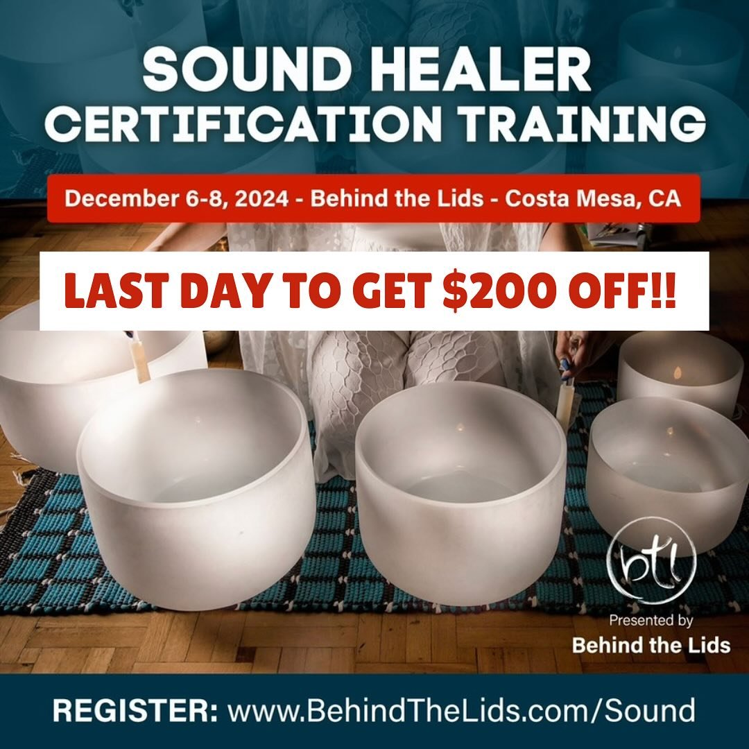Take your healing practice to extraordinary new heights and embark on a journey of profound transformation&mdash;Become a Certified Sound Healer! At Behind the Lids, we offer more than just certification; we provide an immersive and life-changing exp