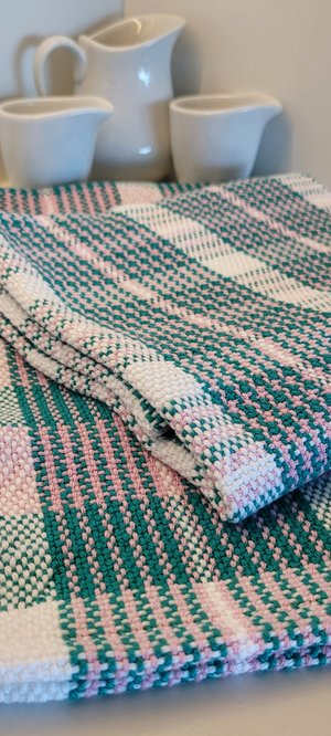 Cottage Tea Towel Rigid Heddle Weaving Pattern — The Rogue Weaver