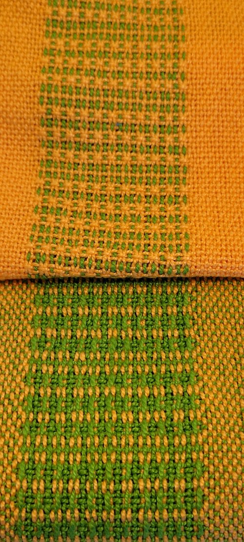 Cottage Tea Towel Rigid Heddle Weaving Pattern — The Rogue Weaver