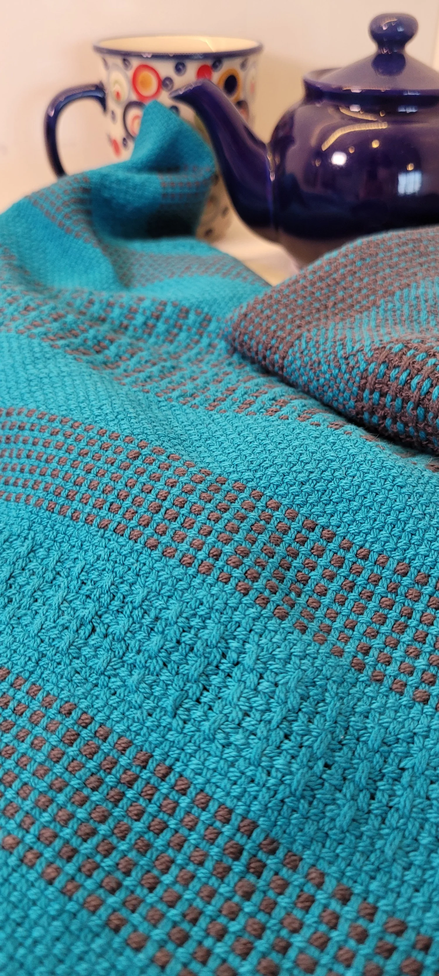 Earl Grey Tea Towel Pattern — The Rogue Weaver