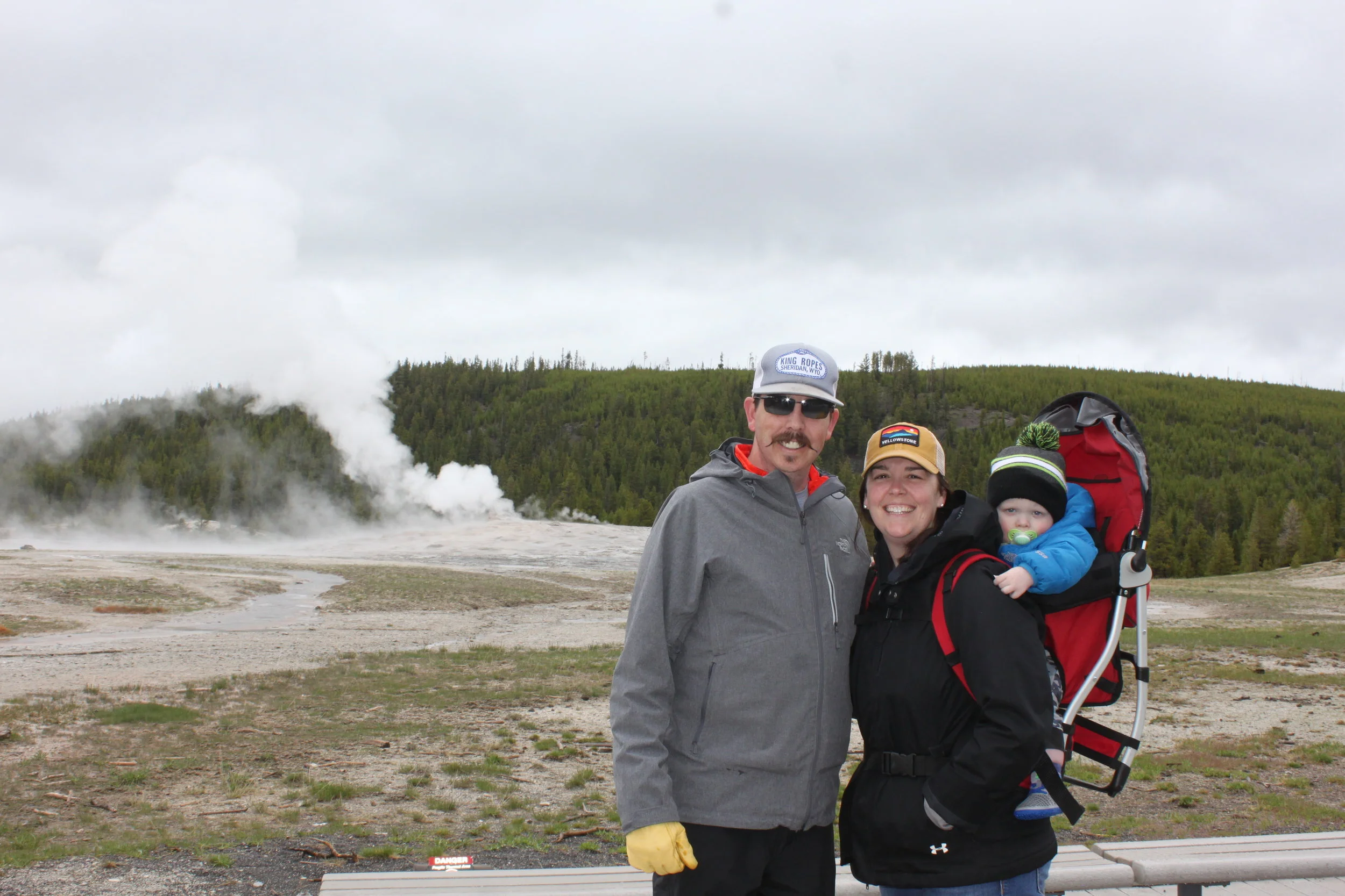 Meeks at Yellowstone