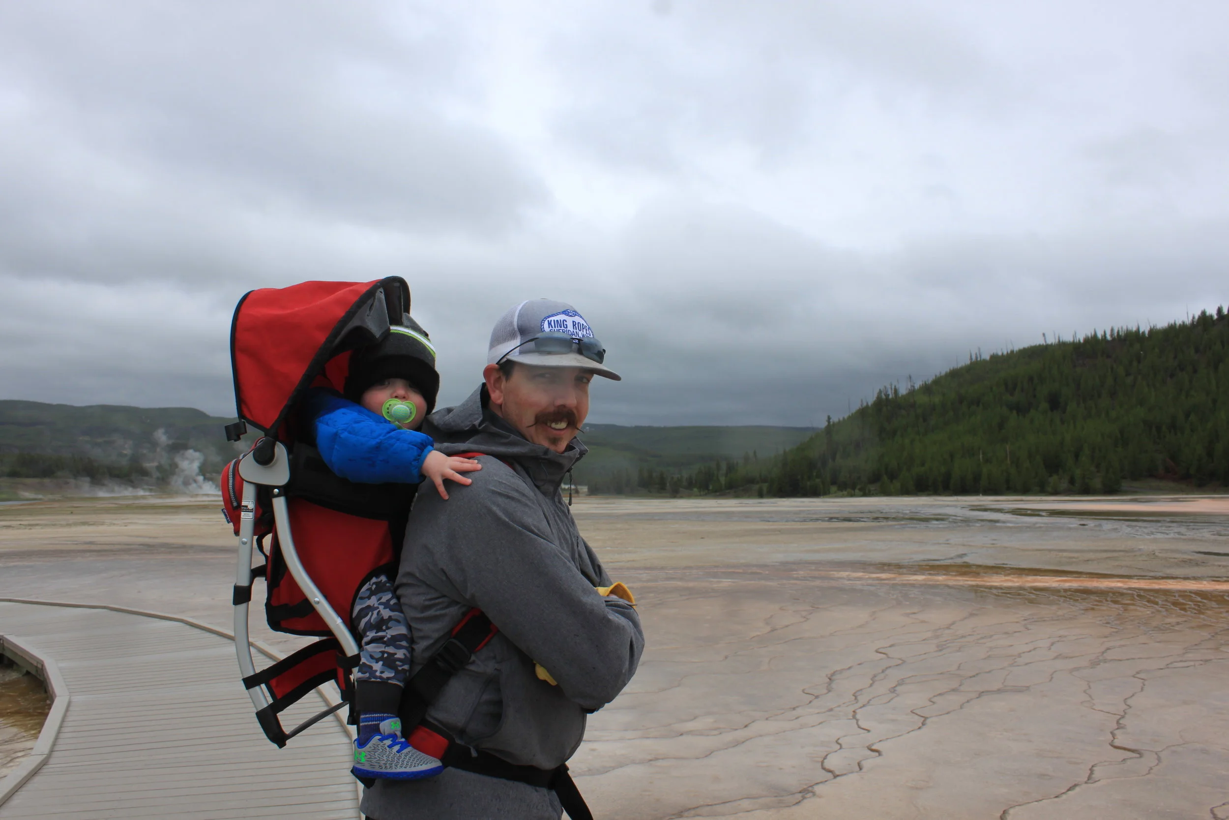Meeks at Yellowstone