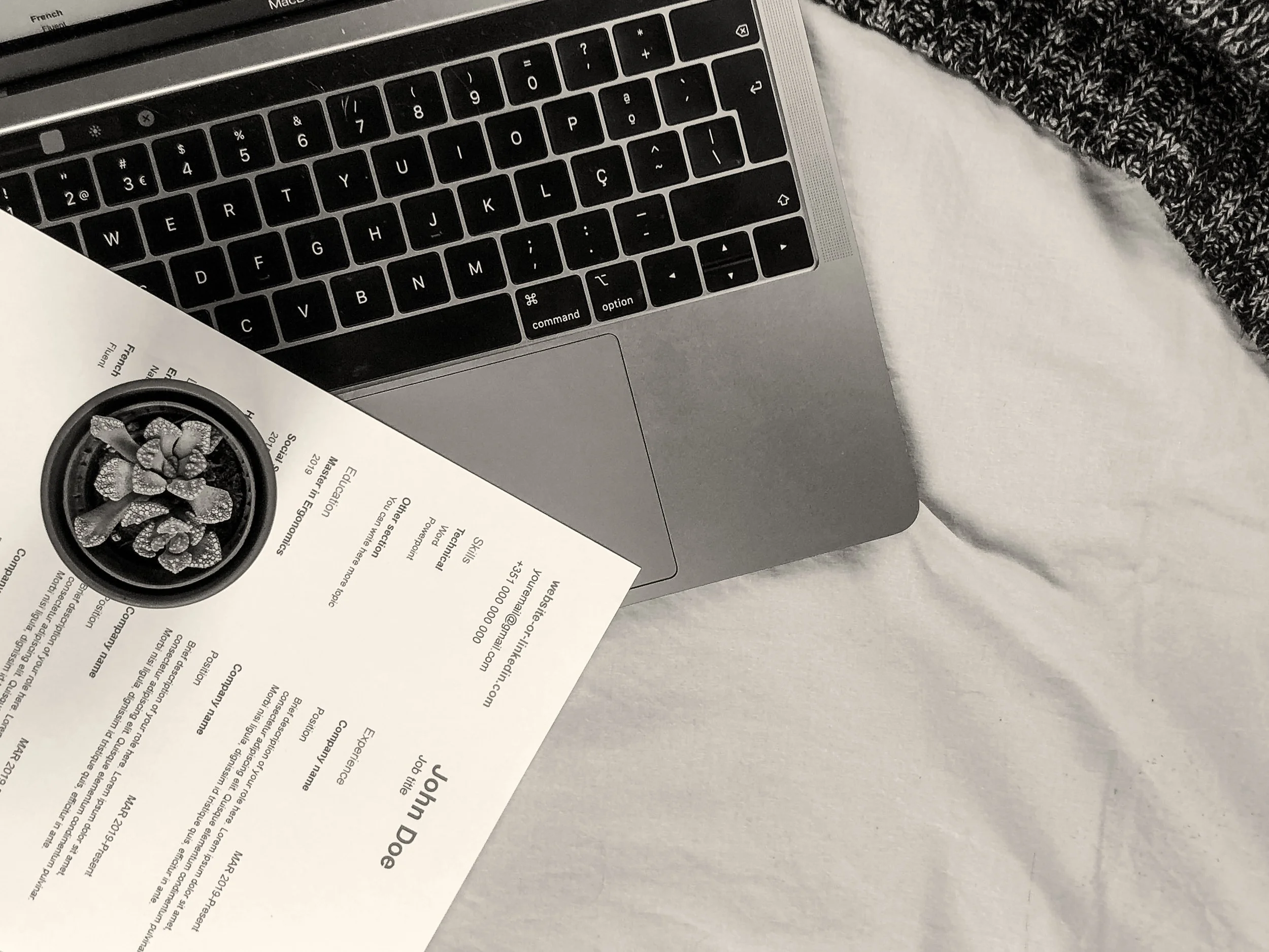 Resume & Cover Letters