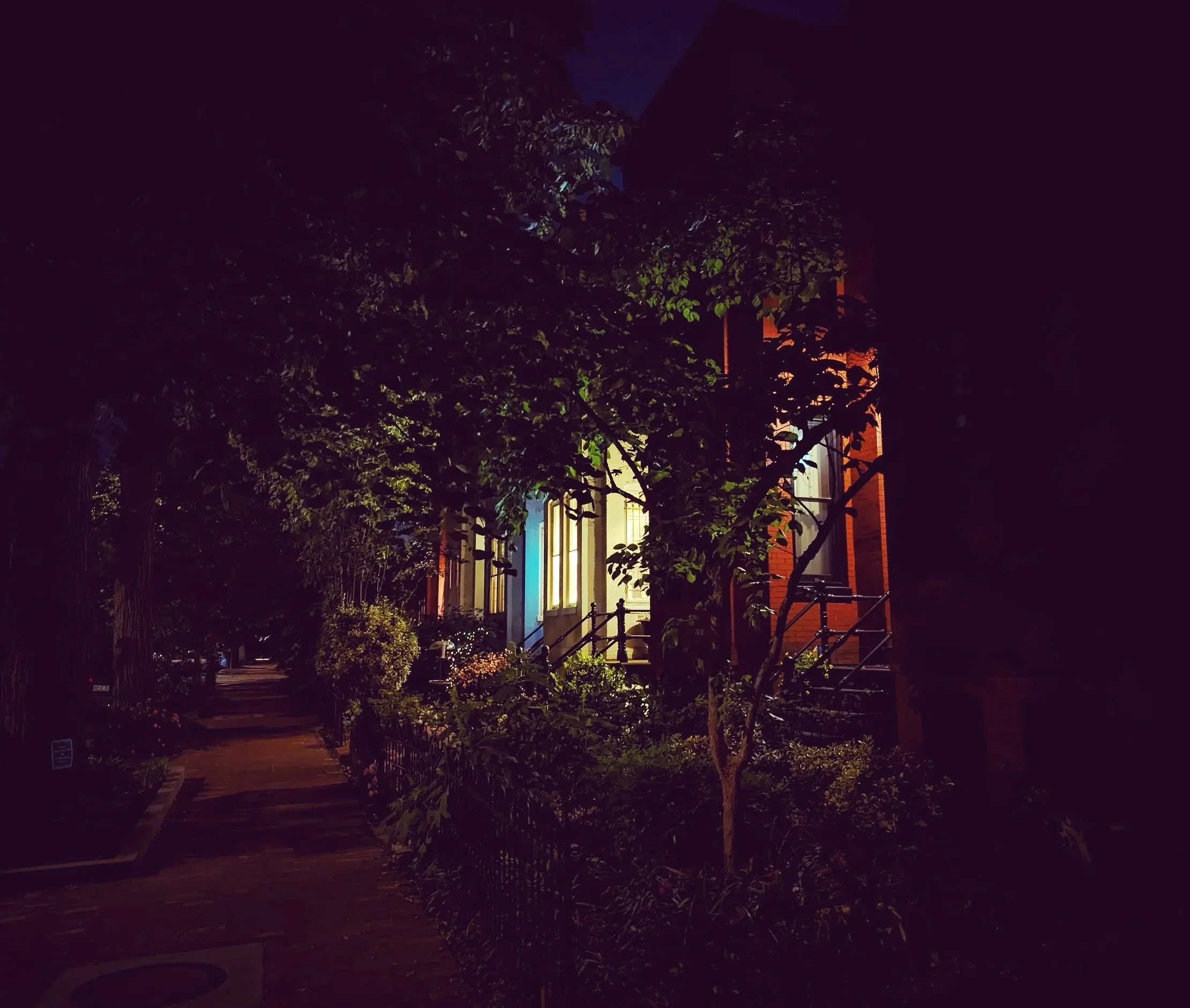 Capitol Hill at night, Washington DC 2024