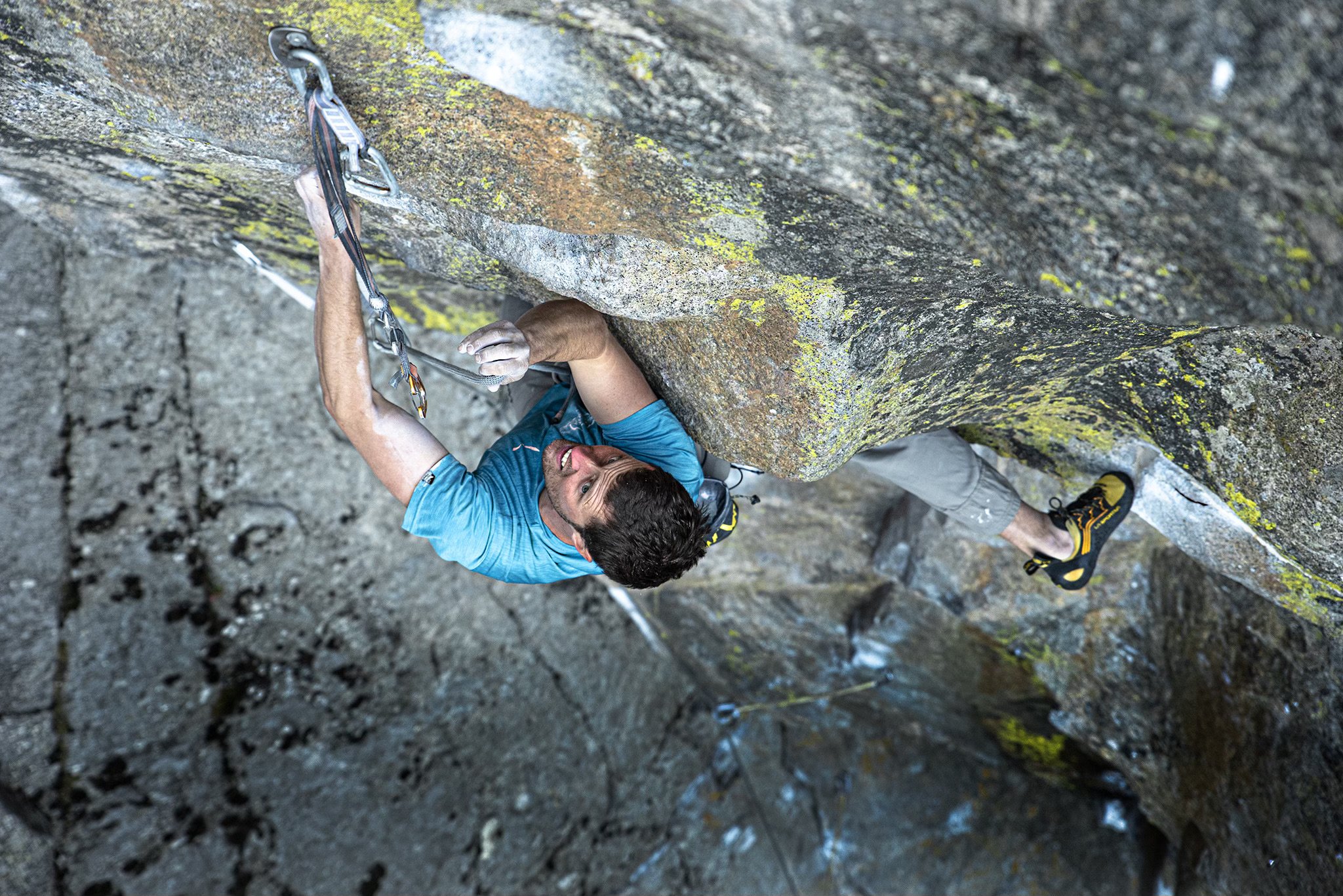 Kevin Capps on Mordred 5.13d, photo Rob Kepley.jpeg
