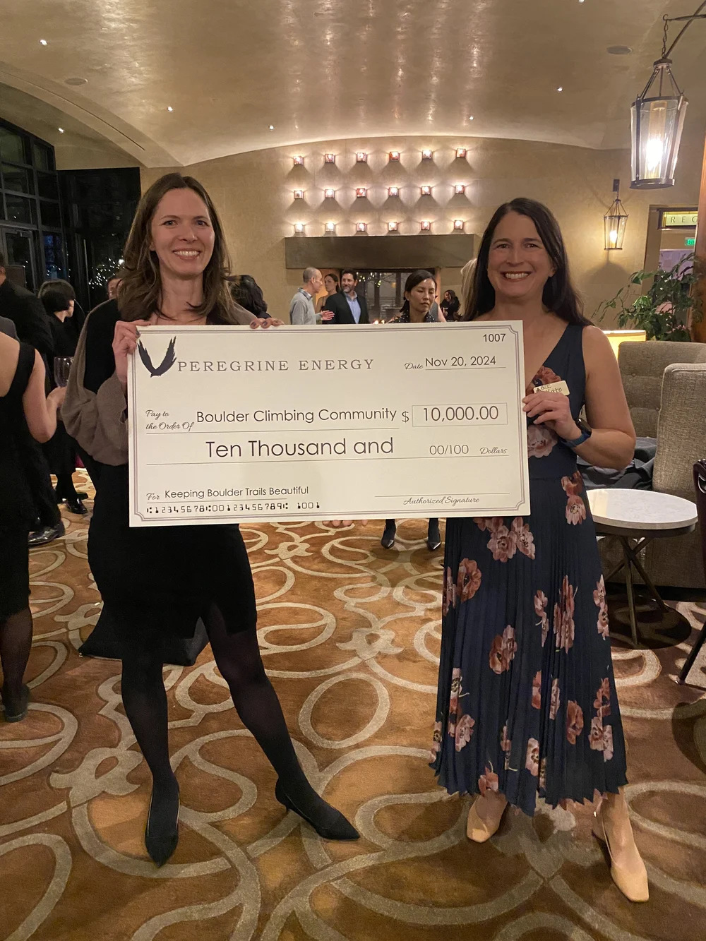 Celebrating our Sponsorship with Peregrine Energy