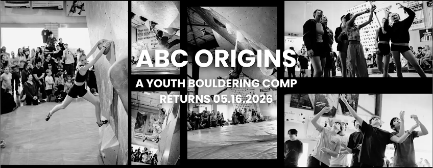 ABC Kids Climbing "2026 Origins: Youth Bouldering Comp