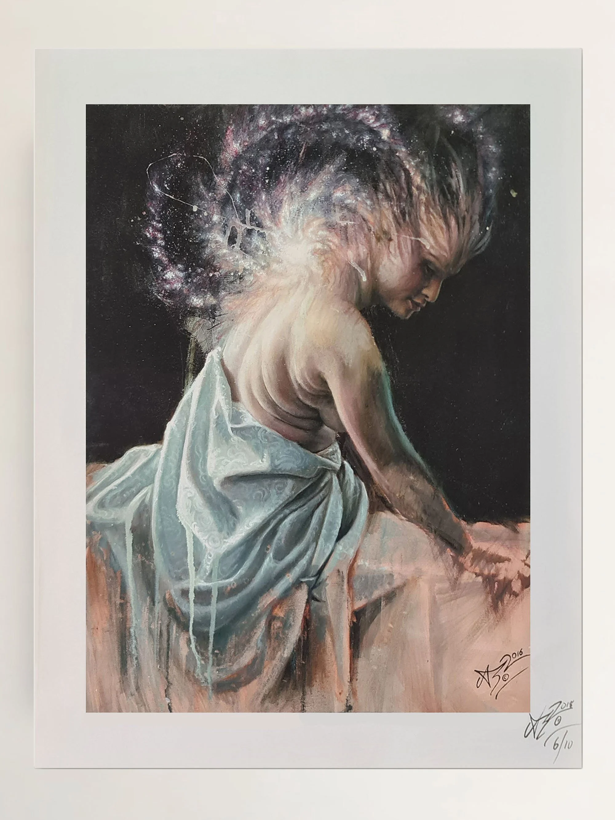 GALAXY GIRL - Giclée  Print