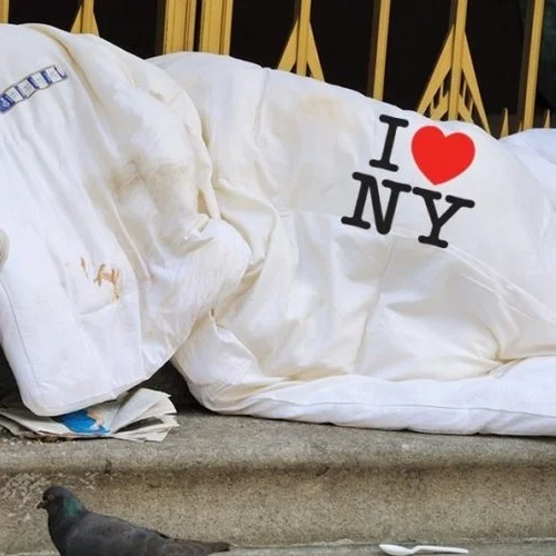 The Many Fabrics of NYC Life - Homelessness