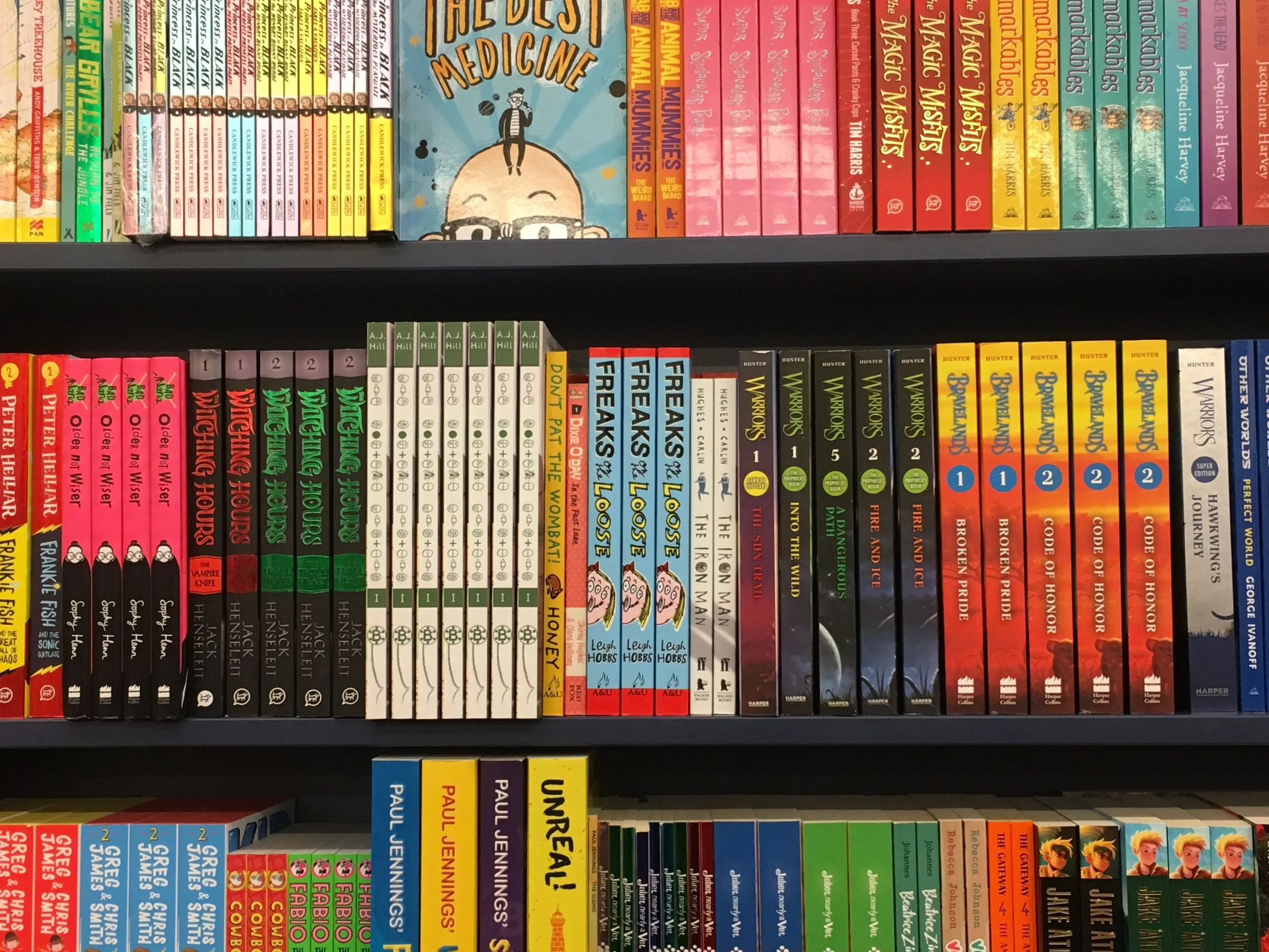 Books at Collins.JPG