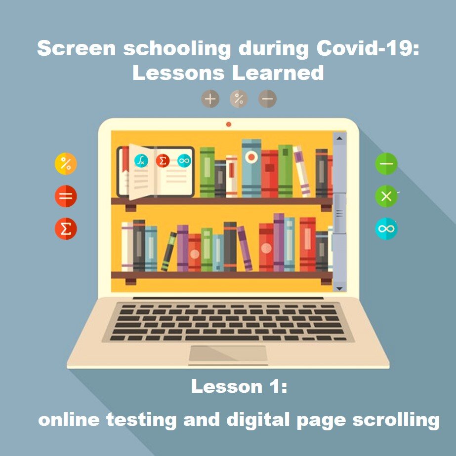 Screen schooling during Covid-19: Lessons Learned (Lesson 1)