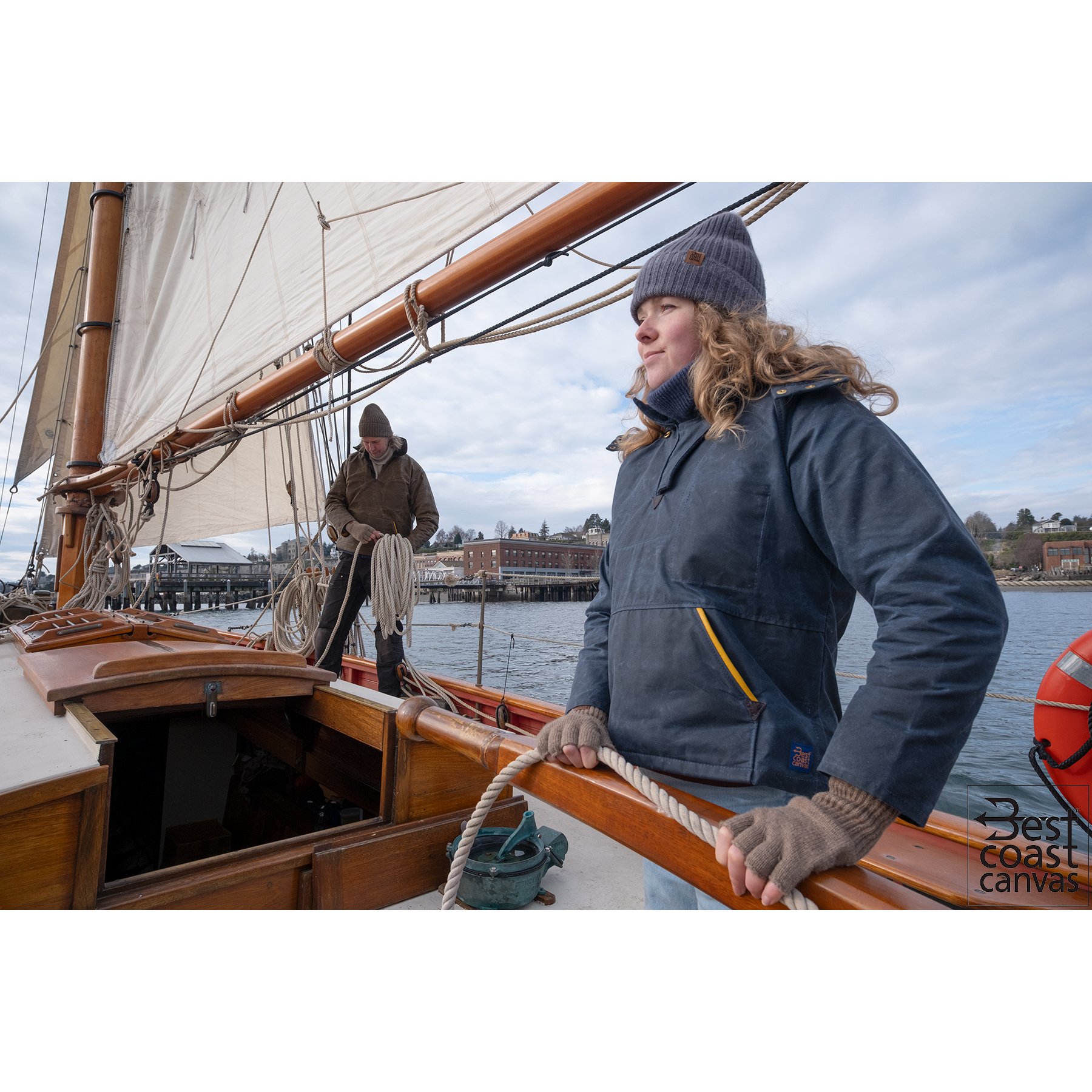 【Ameri vintage】CORONA SMOCK TOP Women's Shellback Sailor's Smock™ — Best Coast Canvas