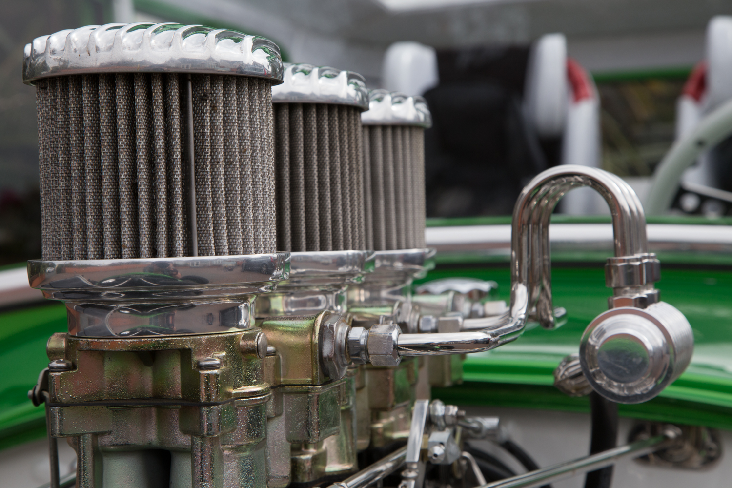 Graham Duffy Custom Hot Rod, The Green Machine. Director Andy Casey Upright Media for Barcroft TV