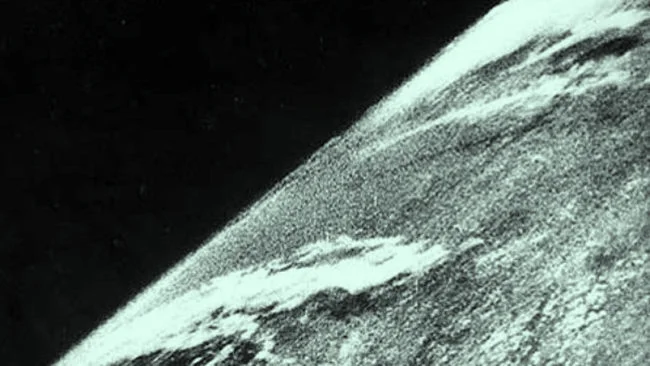 Primera foto desde el espacio, 1946.