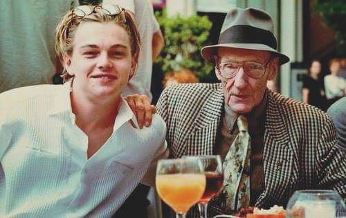 Burroughs con Leonardo di Caprio