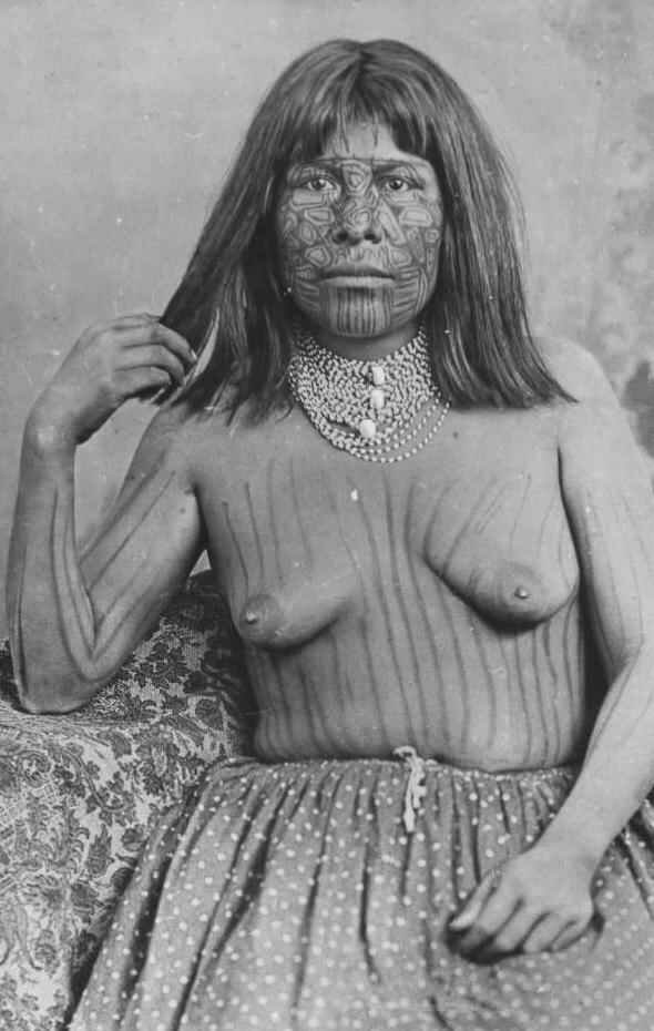 Una mujer Mohave.