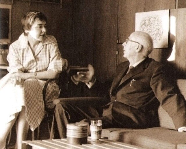 Con Henry Miller.