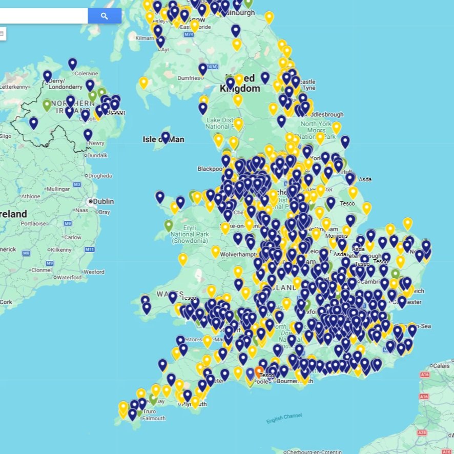 Hi all, our national store list has been updated. You can see the stores' locations and their retailers' names. We have embedded it on our website landing page - link in bio. Lots of gaps throughout the country that need filling, so please send us id