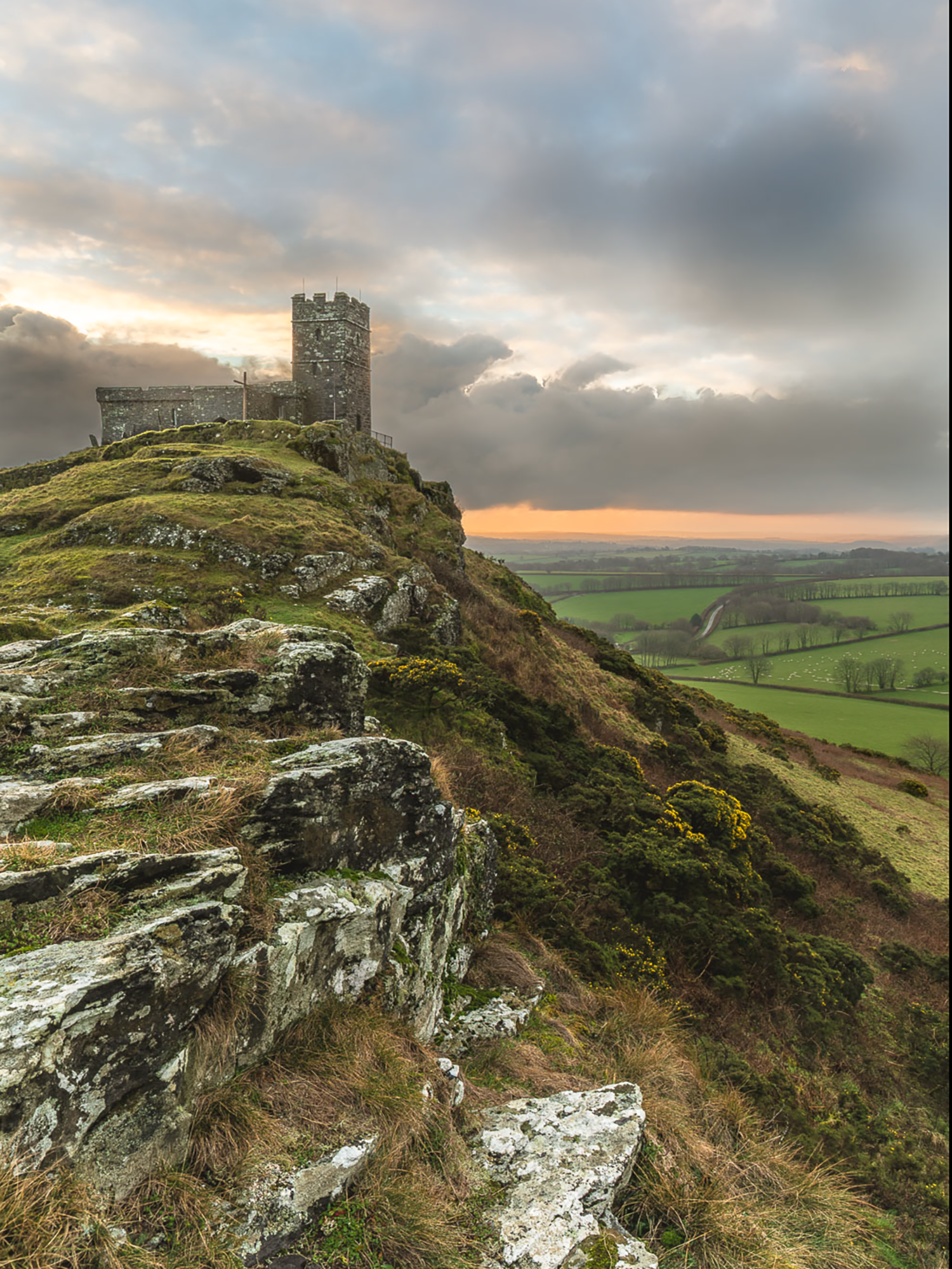 Church on Brent Tor, Devon