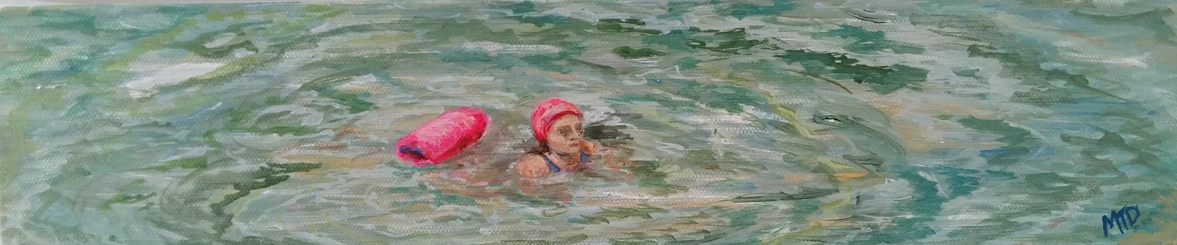 Oh I love to swim at Brompton