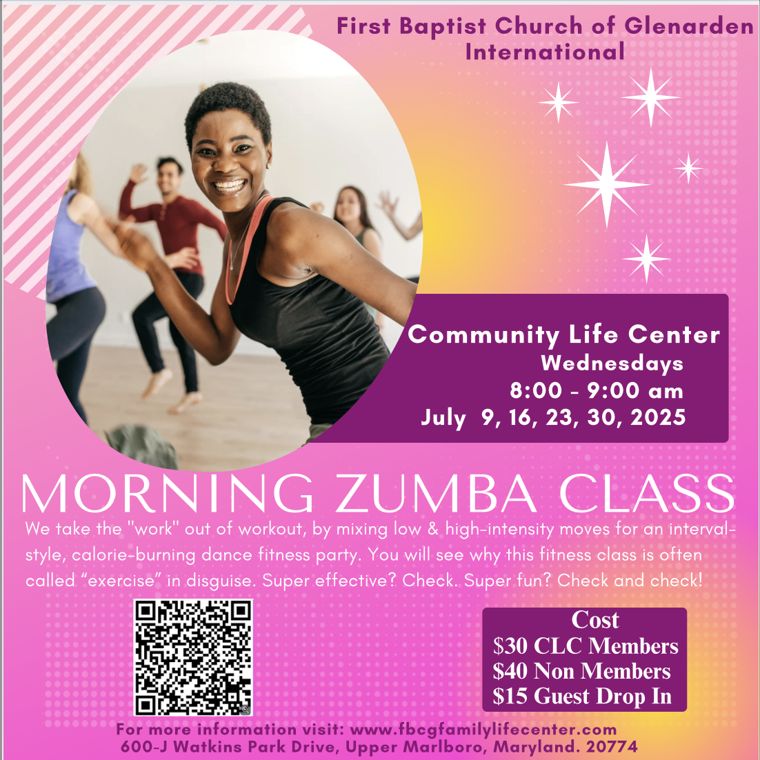 Morning Zumba Class
